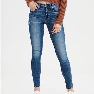 AE High Waisted Jegging Size 8